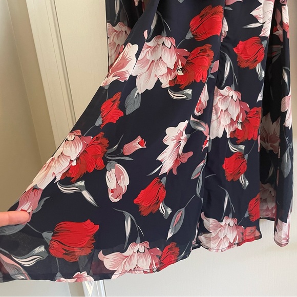 Cupshe NWT surplice neck belted mini dress size M - Picture 5 of 7